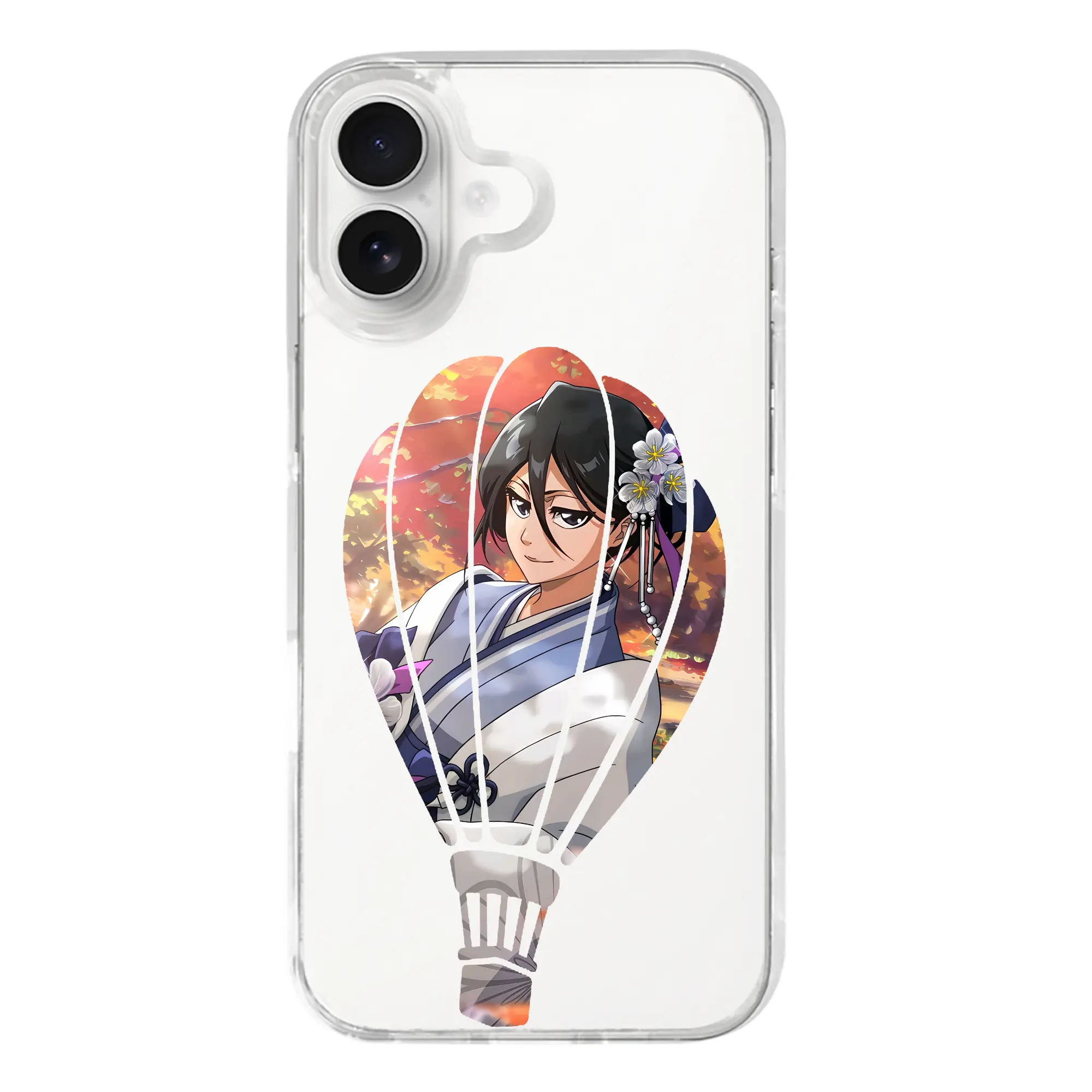 ブリーチ グッズ 朽木 ルキア - iPhone 17シリーズ 透明スマホケース – 薄型・耐衝撃・精密フィット保護カバー